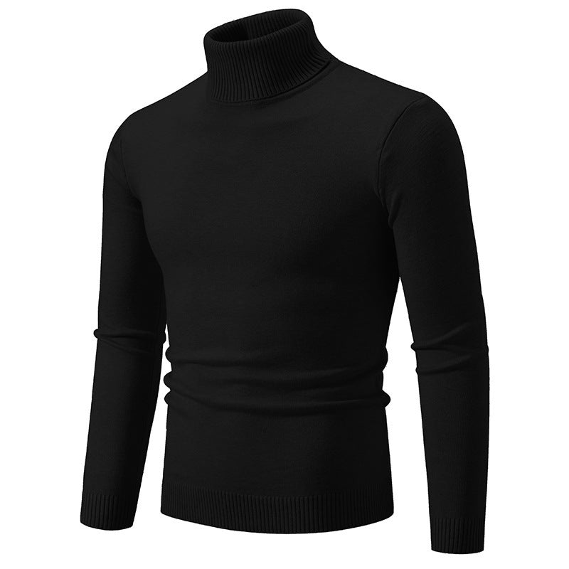 Herren Rollkragenpullover Feine Baumwolle Elegantes Design