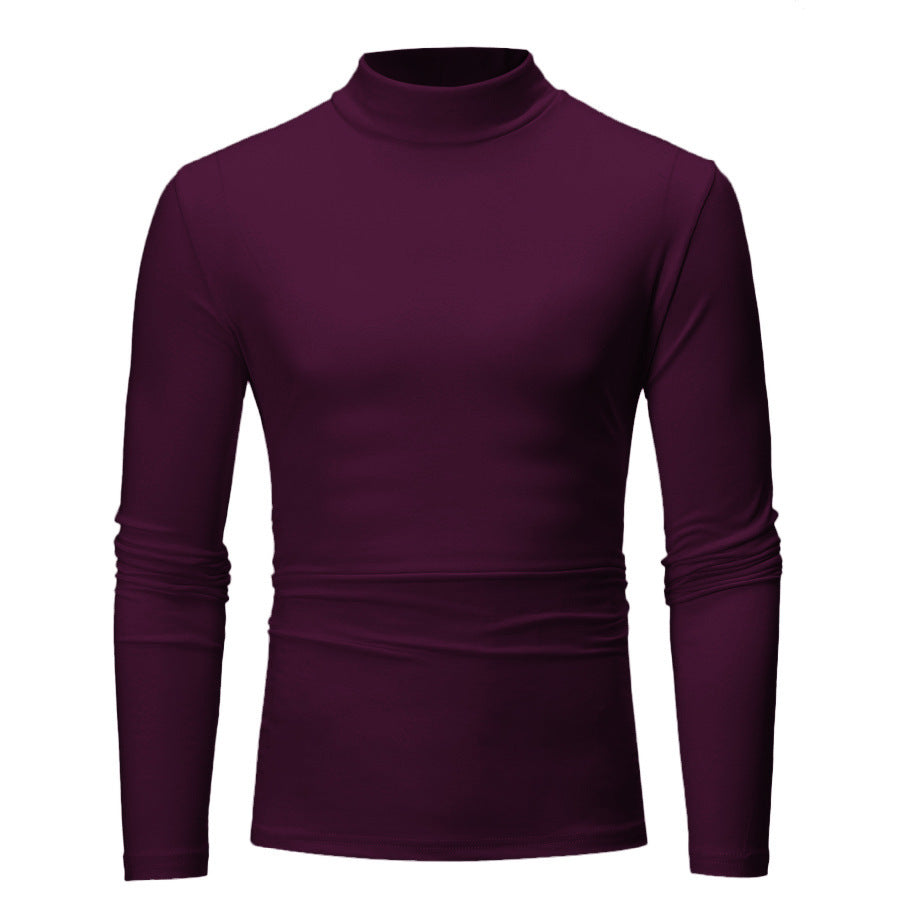 Herren Pullover Rollkragen Slim Fit Elegant
