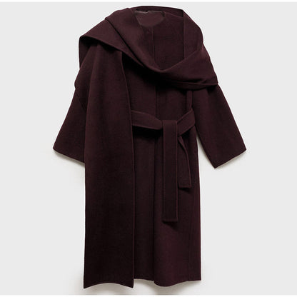 Damen Wickelumhang Weich und Bequem