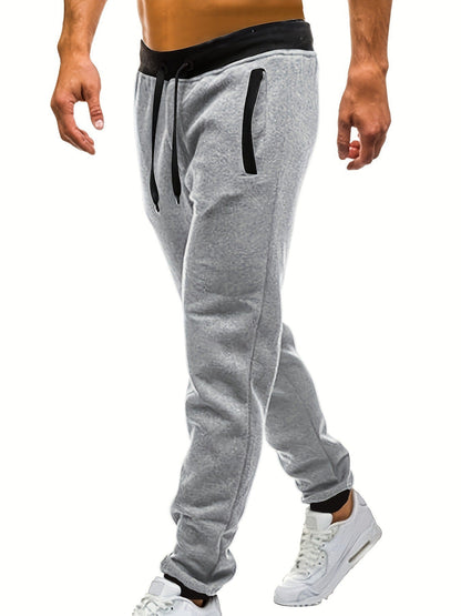 Herren Jogginghose Sportlich Bequem mit Seitentaschen