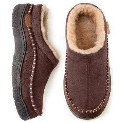 Bequeme Hausschuhe Männer Warm Fleece