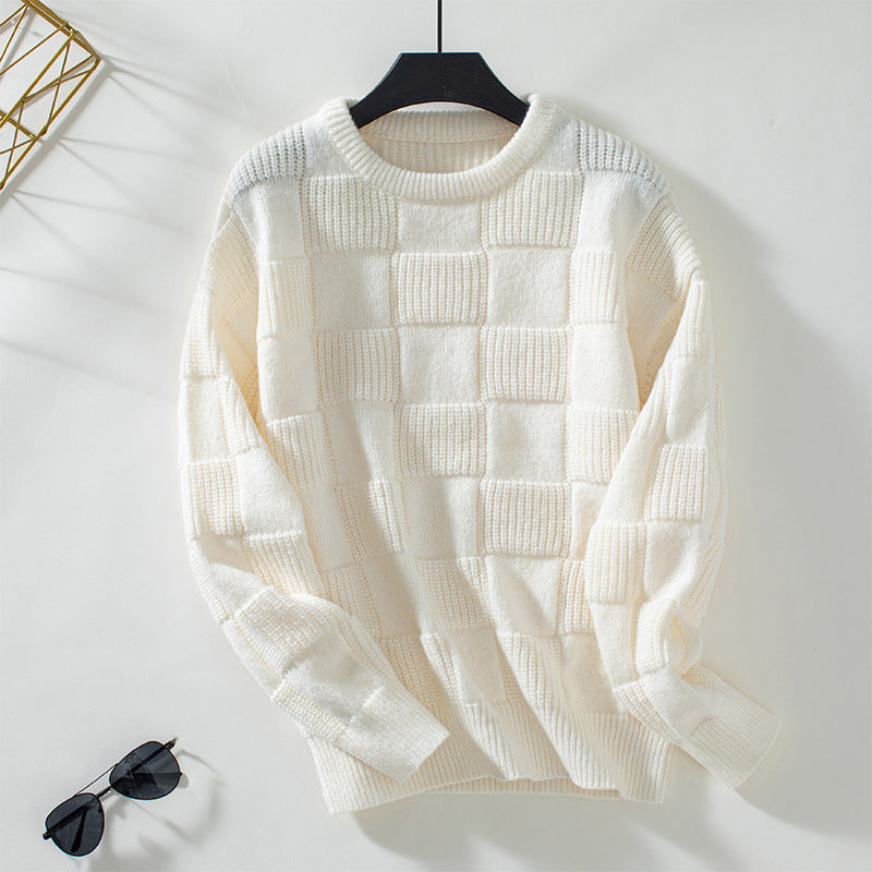 Bequemer Strickpullover Lässig Style