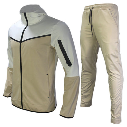Herren Sport Hoodie Set Atmungsaktiv Modern Design
