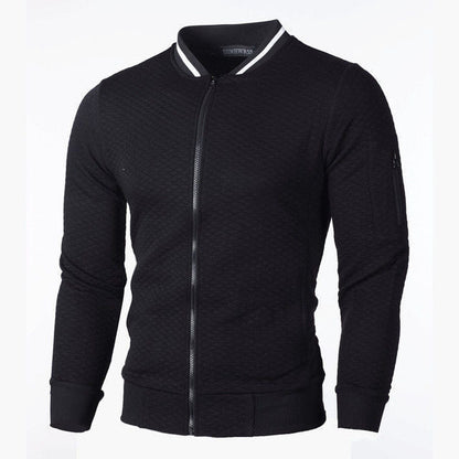Herren Sweatjacke Hochwertig Reißverschluss TascheSportlich