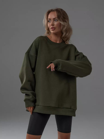 Damen Oversized Sweatshirt Weich Bequem