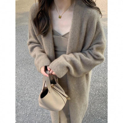 Damen Strickjacke Oversized Weich
