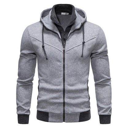 Herren Sportjacke Kapuze Modern Schnitt Praktisch