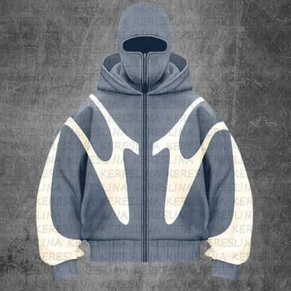 Damen Mode Oversized KapuzenjackeGroßes Design