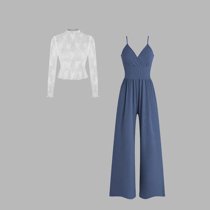 Frauen Cocktail Jumpsuit Elegant Kurvig - IdealeKleiden