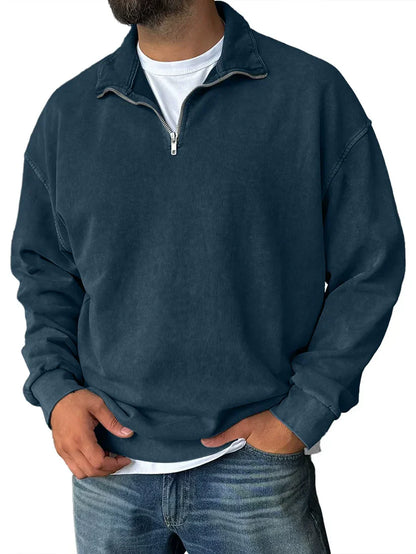 Emil - Sweatshirt Mit Reißverschluss & Lockere Passform