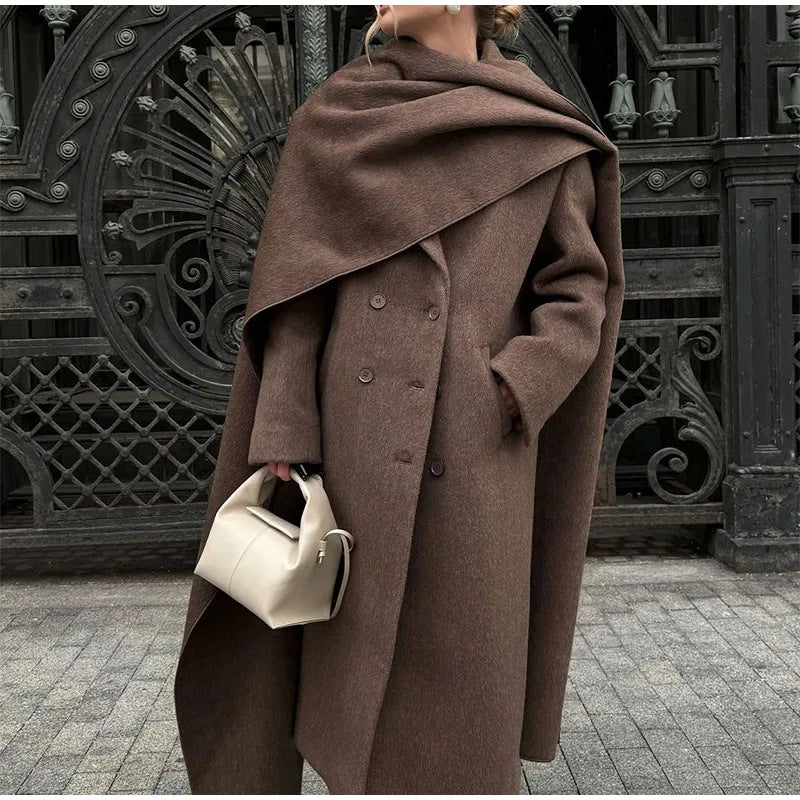 Damen Oversize Parka mit Kapuze Modern Chic