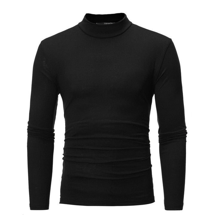 Herren Pullover Rollkragen Slim Fit Elegant