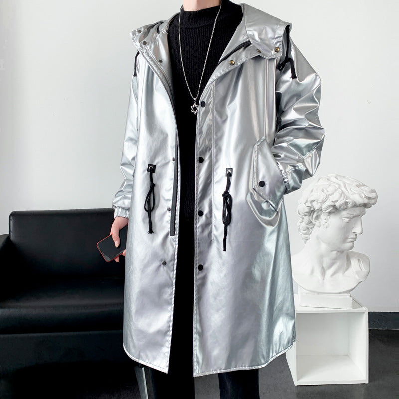 Herren Regenjacke Reflektierend Wasserdicht