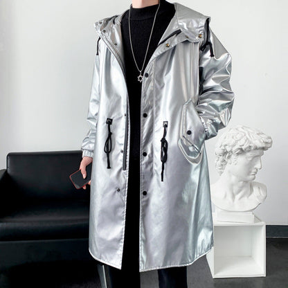 Herren Regenjacke Reflektierend Wasserdicht