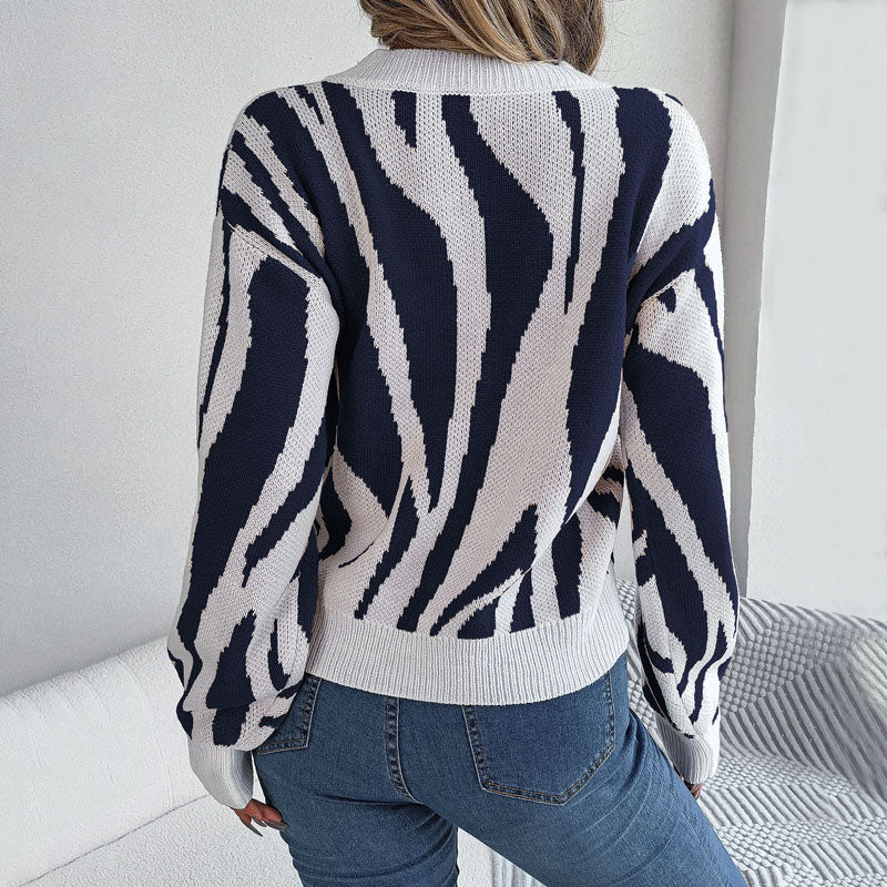 Bequemer Strickpullover Weich und Warm - IdealeKleiden