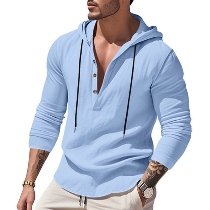Herren Hoodie Lässig Moderner Schnitt