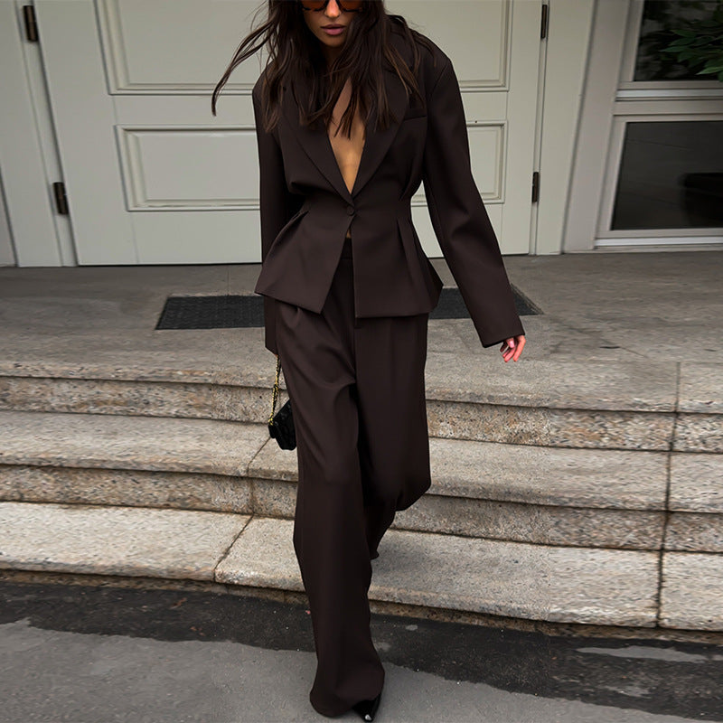 Damen Businessanzug Elegant Tailliert