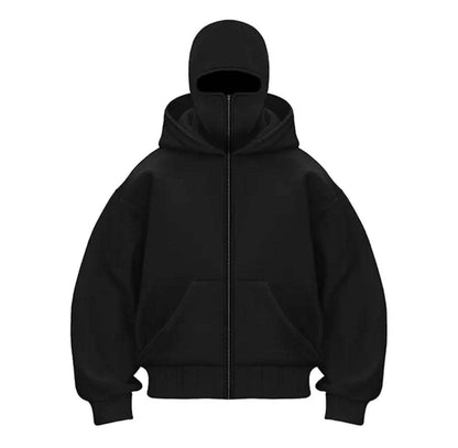 Damen Stylish Kapuzenjacke Hochkragen Trendmodell