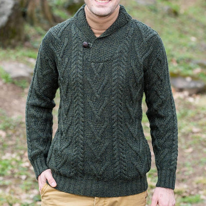 Herren Pullover Klassisch Strukturiert Modern