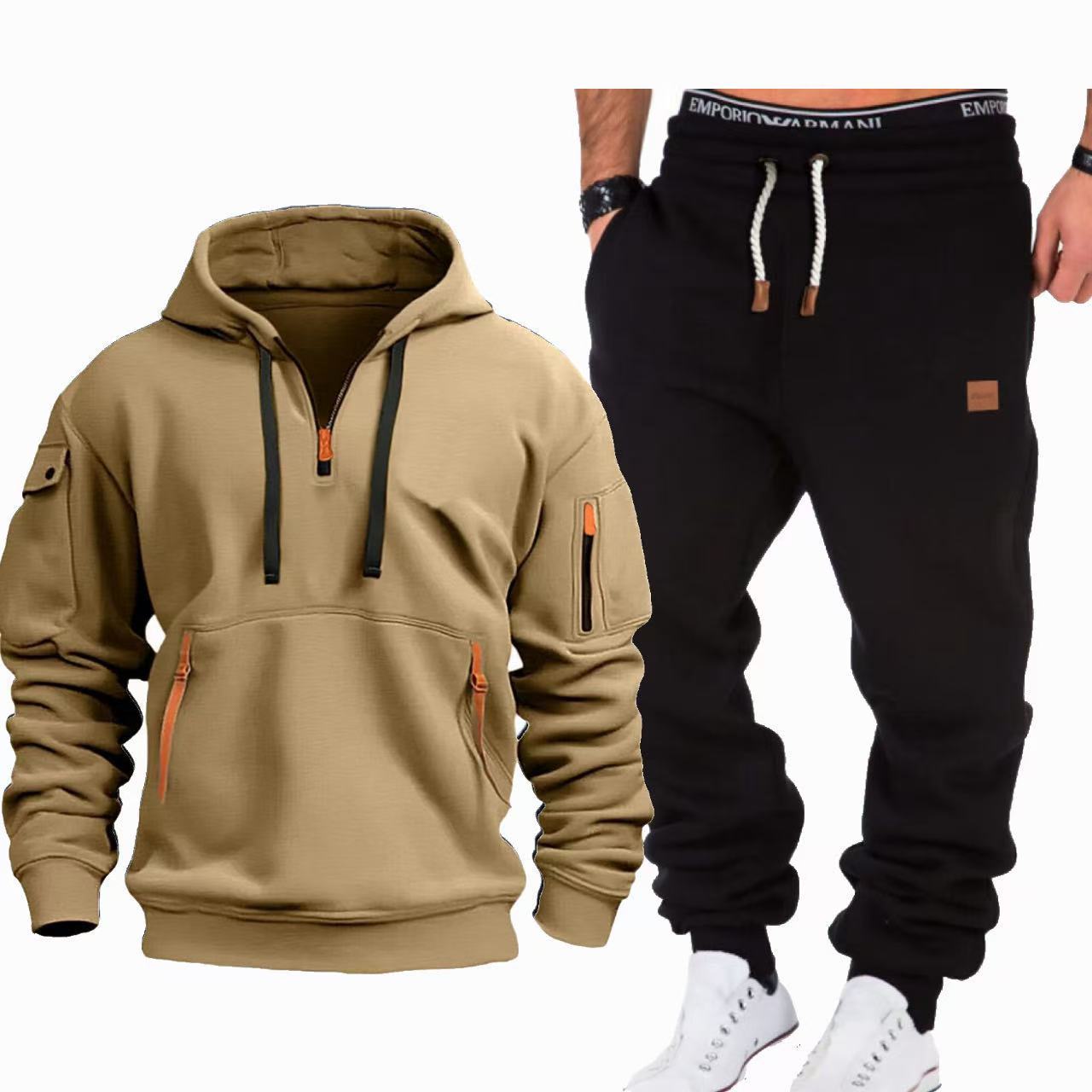 Bequemer Herren Jogginganzug Sportlich Elegant