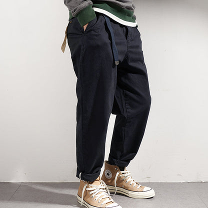 Herren Cargo-Hose Bequem Elegant Mit Verstellbarem Bund