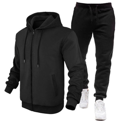 Herren Sportanzug Fleece-Innenjacke Jogginghose