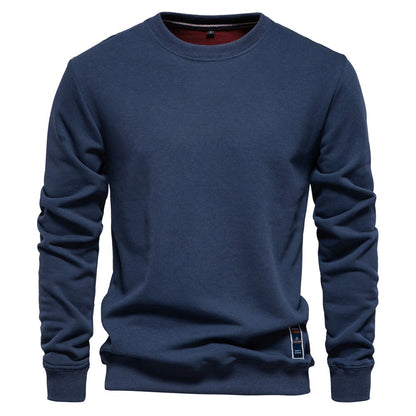 Herren Sweatshirt Klassisch Rundhals Modern Style