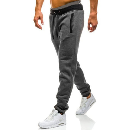 Herren Jogginghose Sportlich Bequem mit Seitentaschen