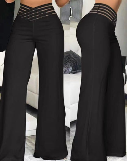 Hohe Taille Kleid Damen Stretch Komfort