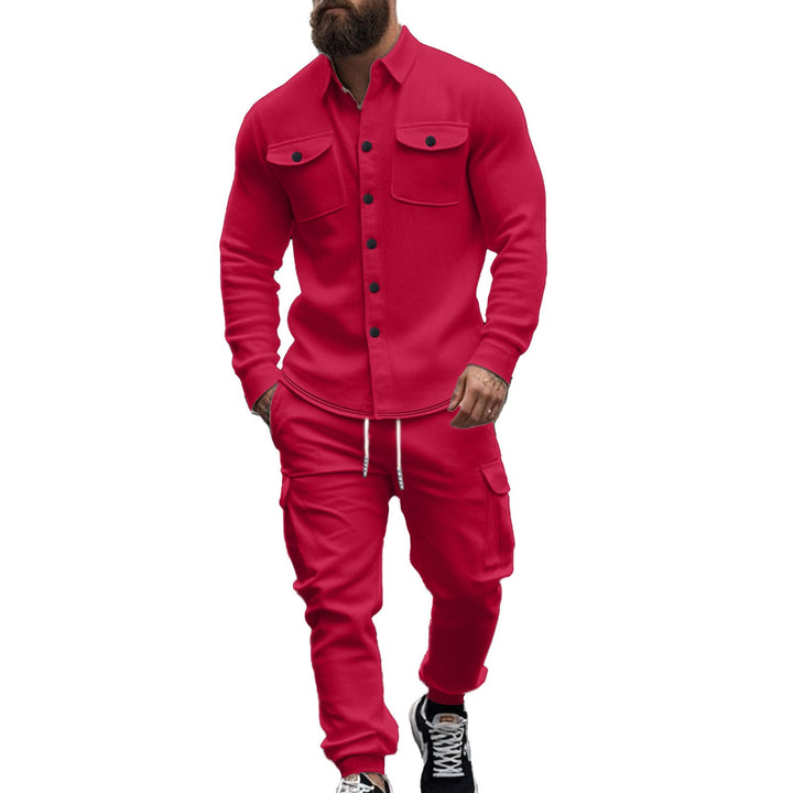 Herren Casual-Set: Bequeme Hose &amp; Lässiges Hemd