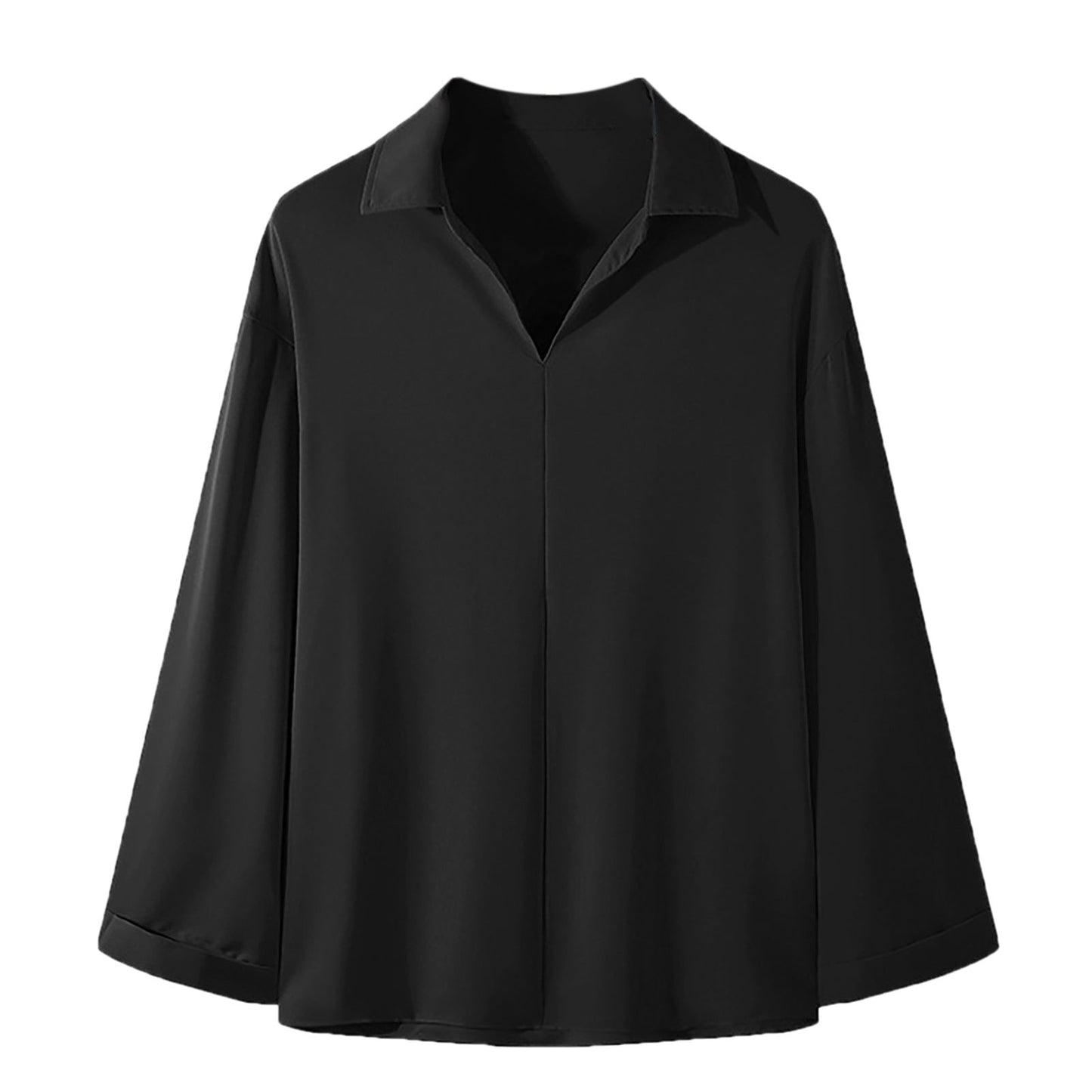 Damen Bluse Elegant Langarm Moderner Stil