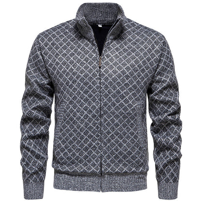 Herren Strickjacke Sportlich Modernes Design