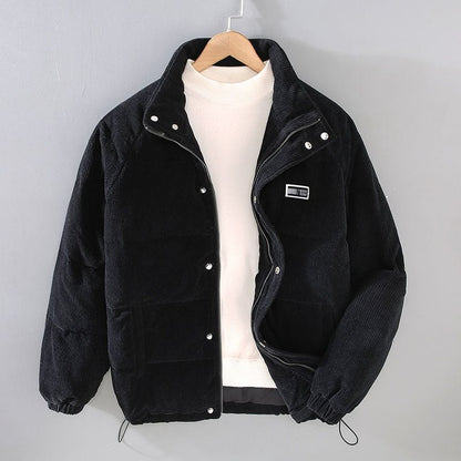 Herren Winterjacke - Gequiltet Elegant mit Hochem Kragen