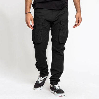 Herren Cargo-Hose Modern Elastisch Vielfach Taschen