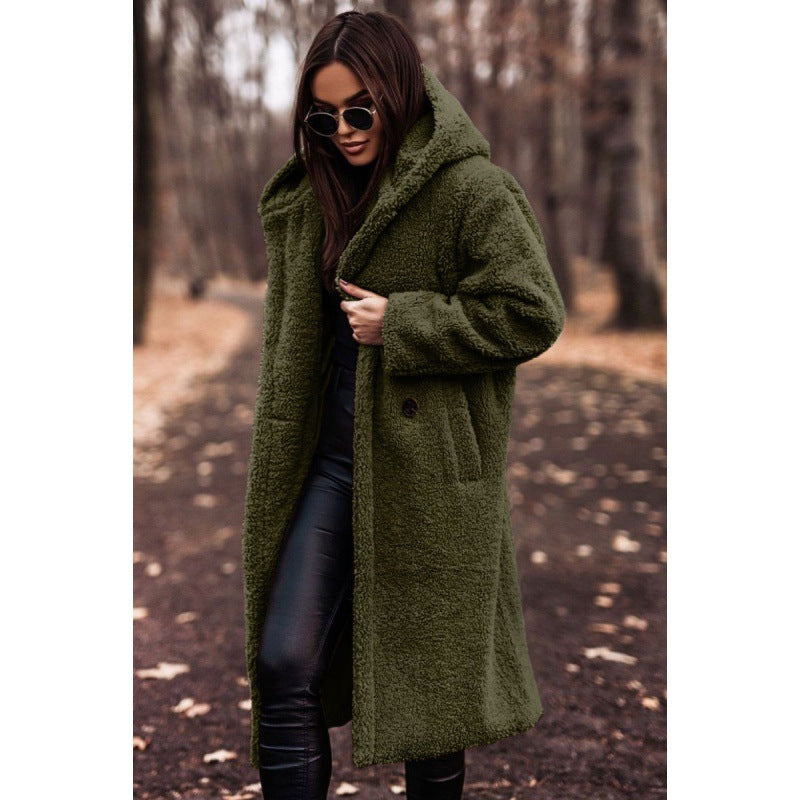 Damen Oversized Mantel Weich & Bequem
