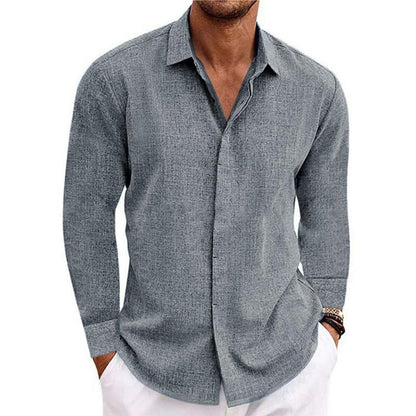 Herren Freizeithemd atmungsaktiv Langarm Modern Cut