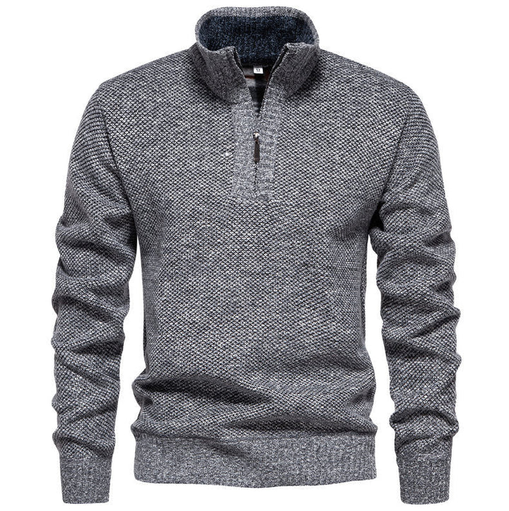 Herren Pullover Strukturiert Modern_Style
