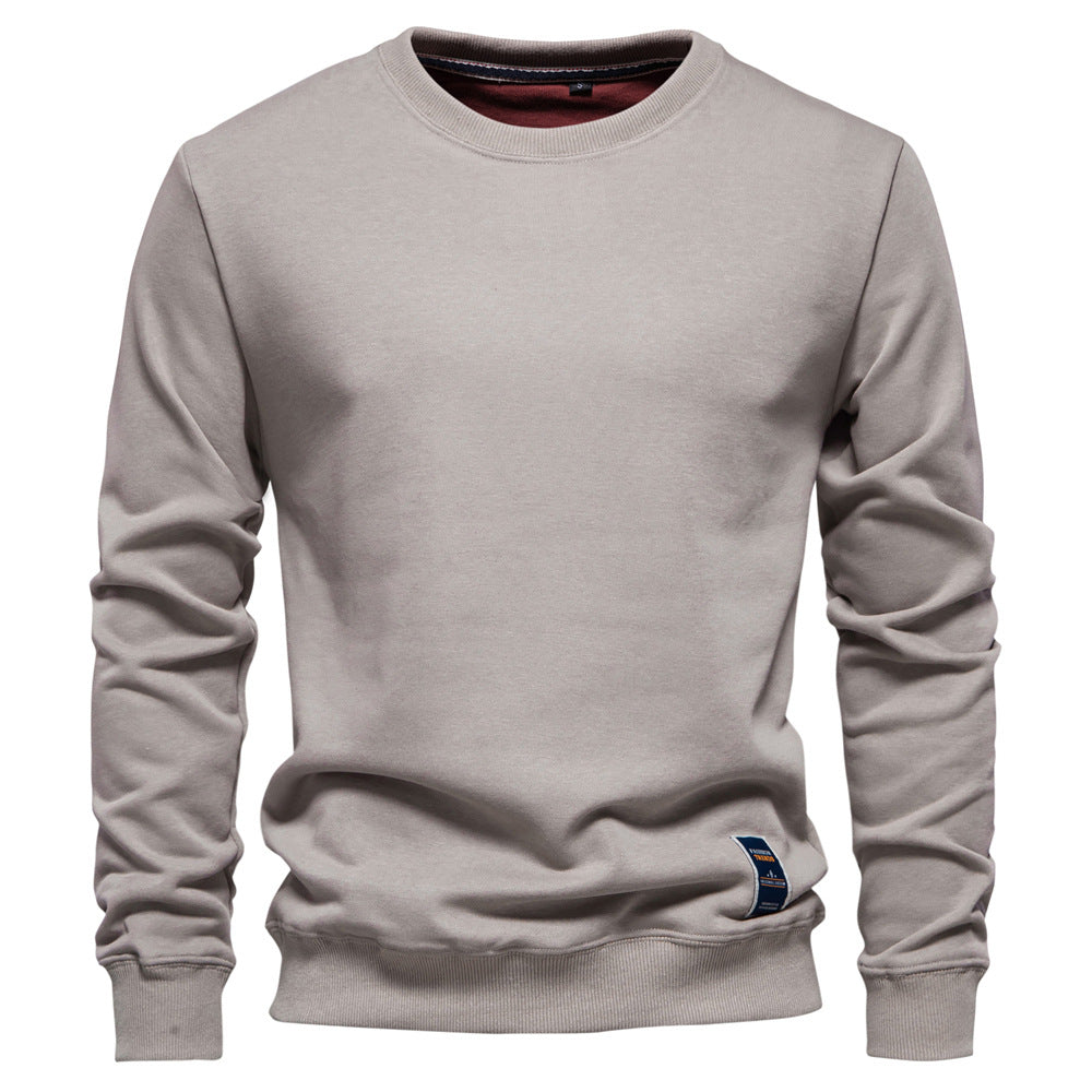 Herren Sweatshirt Klassisch Rundhals Modern Style