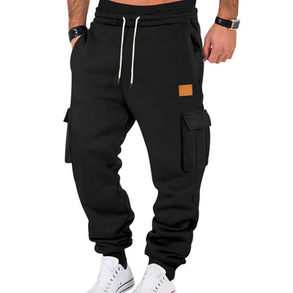 Herren Cargo-Hose Bequem Elastisch Mit Seiten-Taschen