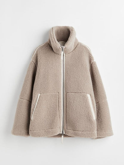 Damen Softjacke Warme Wintermode
