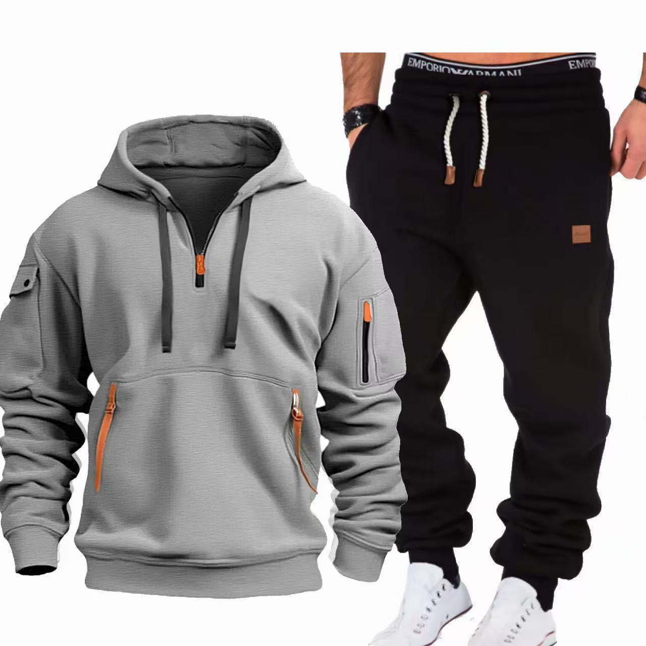 Bequemer Herren Jogginganzug Sportlich Elegant