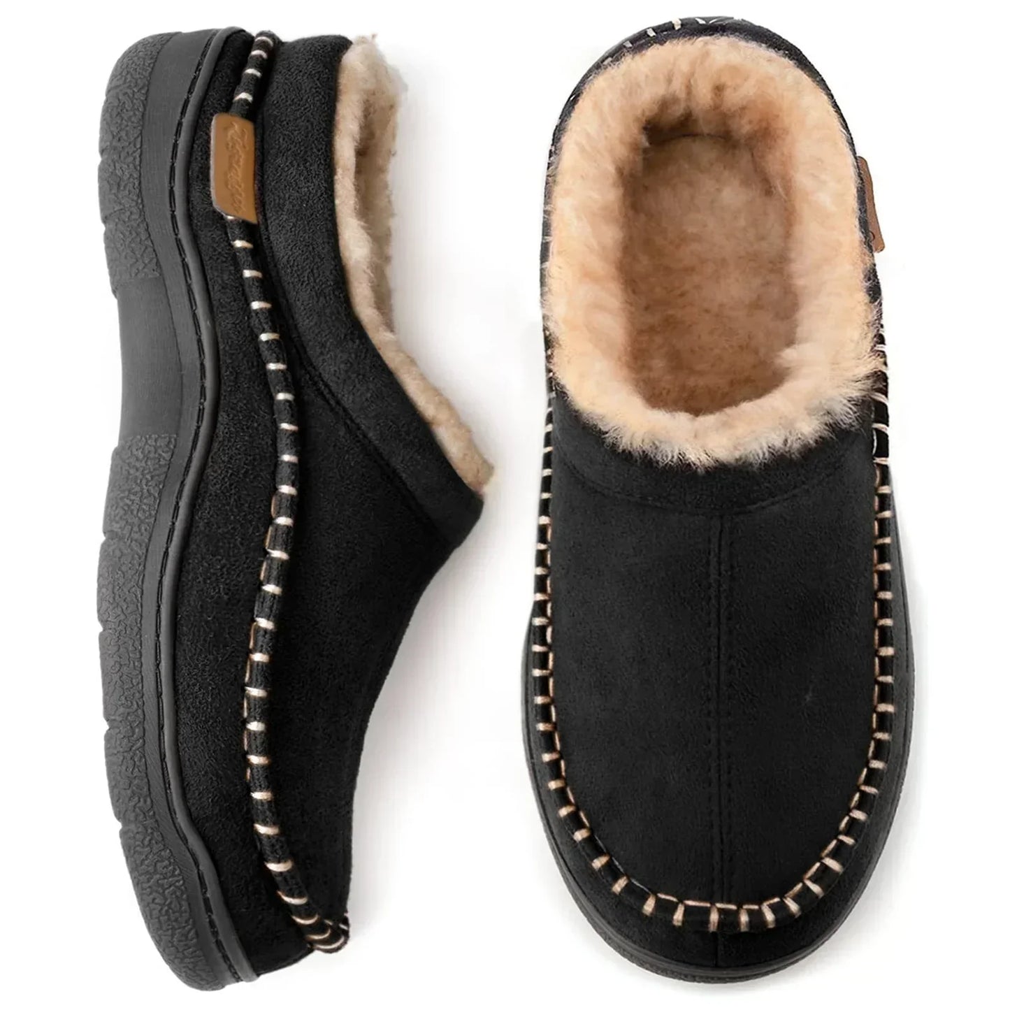 Bequeme Hausschuhe Männer Warm Fleece