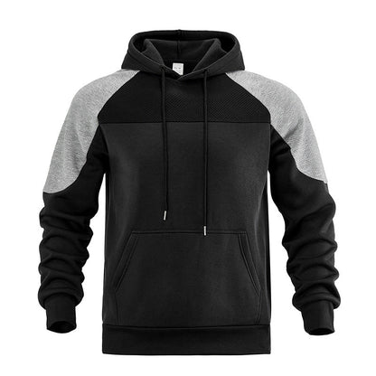 Herren Sportpullover Kapuze Modern Geschnürt