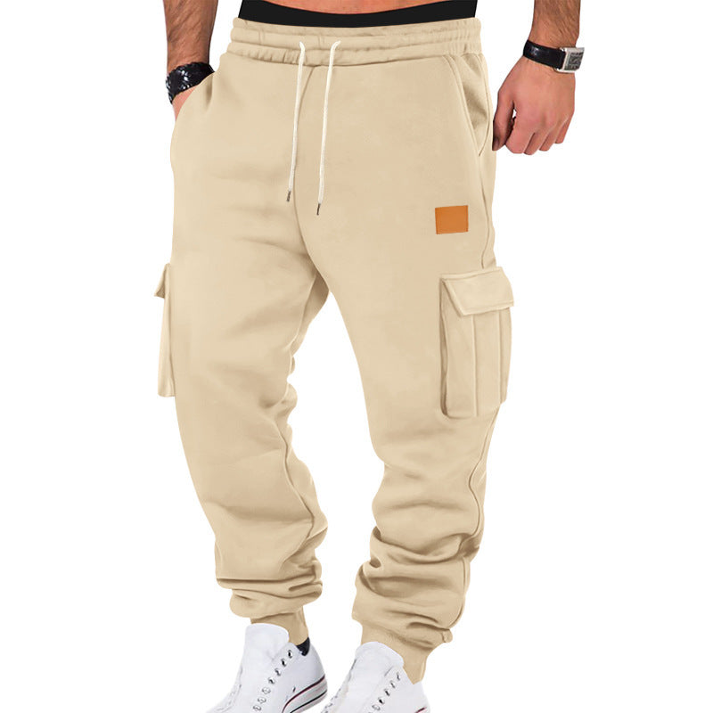 Herren Cargo-Hose Bequem Elastisch Mit Seiten-Taschen