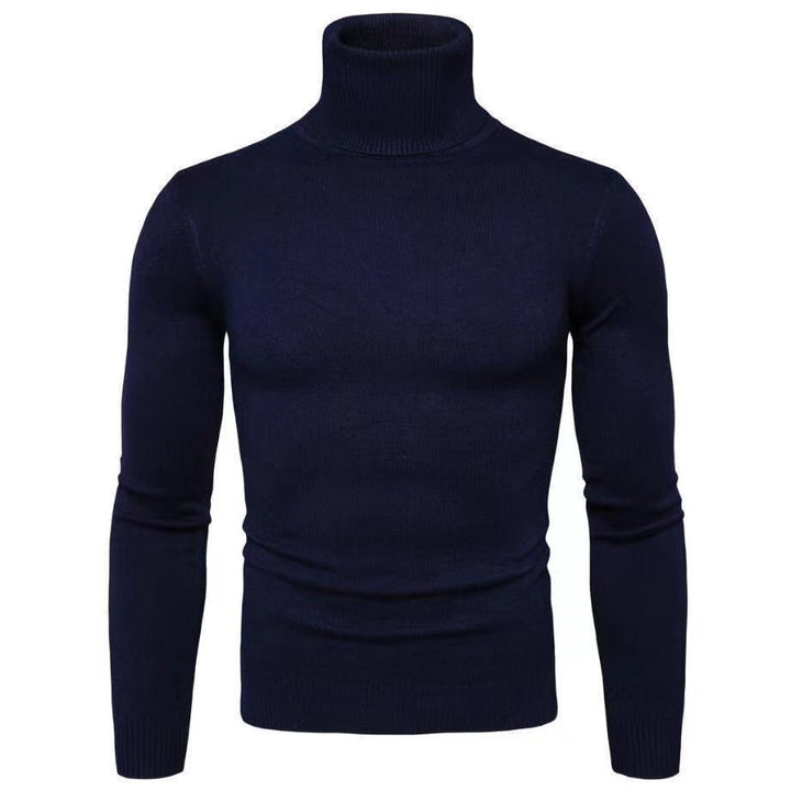 Herren Rollkragenpullover aus Baumwolle Elegantes Design