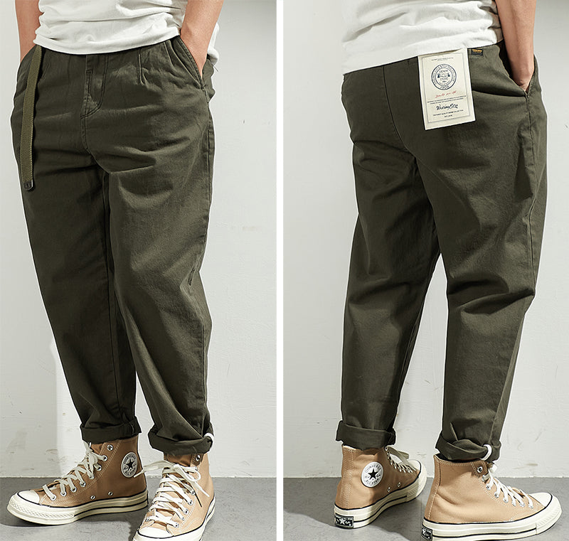 Herren Cargo-Hose Bequem Elegant Mit Verstellbarem Bund
