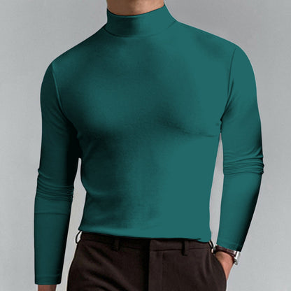 Herren Rollkragenpullover Fein Baumwolle Elegantes Design