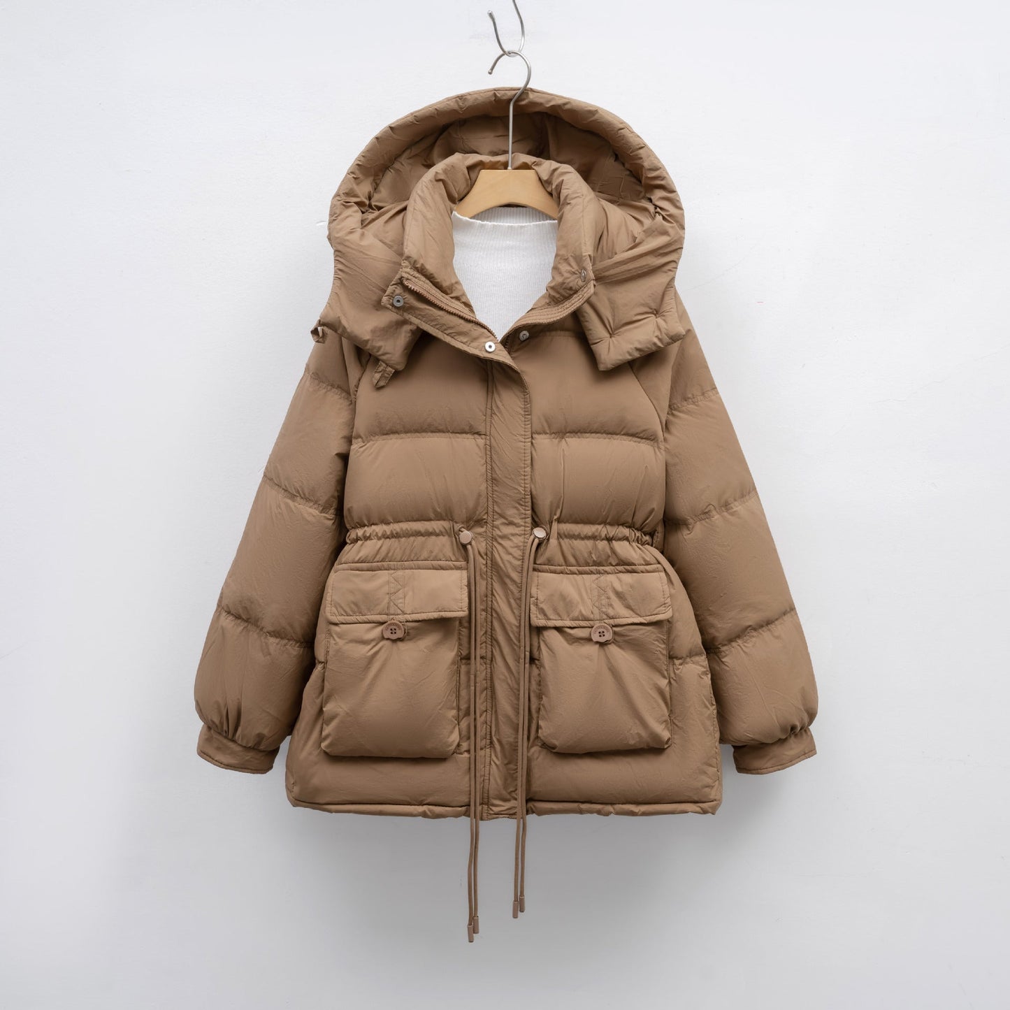 Damen Winterjacke Steppjacke Warm Isoliert