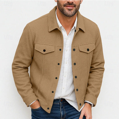 Herren Outdoor-Jacke Mit Polsterfüllung Praktisch