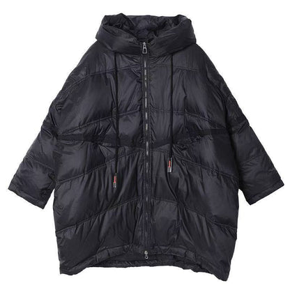 Damen Oversize Steppjacke Warm und Praktisch